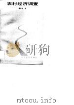 农村经济调查（1989 PDF版）