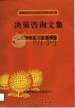 决策咨询文集  1991-1995（1996 PDF版）