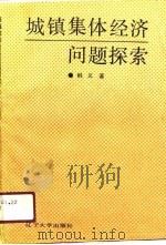 城镇集体经济问题探索（1990 PDF版）