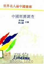 中国经济调查（1993 PDF版）