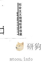 社会主义微观经济效益（1990 PDF版）