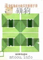 录象机集成电路实用数据手册 第1集 1989 PDF电子版封面 7805431167 何文勇,陈德钦编著