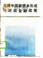 发展中国家资本形成与财政金融政策（1990 PDF版）