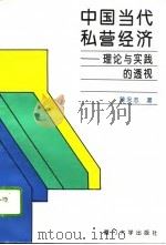 中国当代私营经济  理论与实践的透视（1994 PDF版）