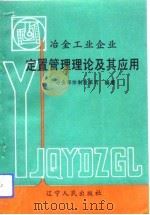 冶金工业企业定置管理理论及其应用（1992 PDF版）