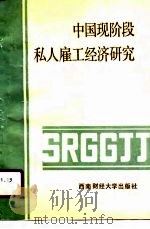 中国现阶段私人雇工经济研究（1991 PDF版）