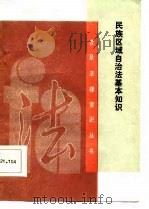 民族区域自治法基本知识（1986 PDF版）