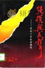 强权与民声  民初十年社会透视（1991 PDF版）