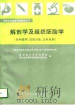 解剖学及组织胚胎学  目标教学、技能训练、达标检测（1996 PDF版）