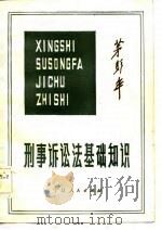 刑事诉讼法基础知识（1983 PDF版）