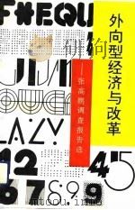 外向型经济与改革 张高鹏调查报告选 1993 PDF电子版封面 7209013970 张高鹏著