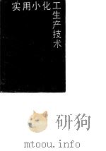实用小化工生产技术（1989 PDF版）