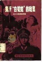 揭开“白花蛇”的秘密  下（1985 PDF版）