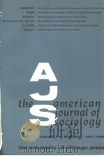 THEAMERICANJOURNALOFSOCIOL-OGY  VOL.74 N1-6 1968-69（ PDF版）