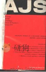 AMERICAN JOURNAL OF SOCIOLOGY VOL.78 NO.4-5 1973（ PDF版）
