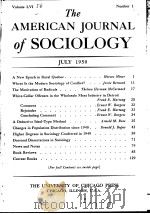 THE AMER-ICAN JOUR-NAL OF SOCIOL-OGY V.56 NO.1-3 1950（ PDF版）