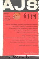 AMERICAN JOURNAL OF SOCIOLOGY VOL.80 NO.4-6 1975（ PDF版）