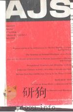 AMERICAN JOURNAL OF SOCIOLOGY VOL.82 NO.1-2.4 1976-77（ PDF版）