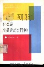 什么是全员劳动合同制（1993 PDF版）