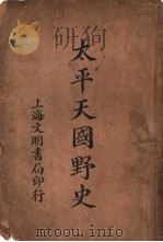太平天国野史（ PDF版）