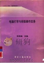 电脑打字与排版操作实务（1994 PDF版）