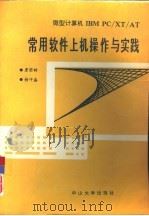 微型计算机IBM PC/XT常用软件上机操作与实践（1989 PDF版）