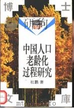 中国人口老龄化过程研究（1994 PDF版）