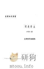 词是什么（1987 PDF版）