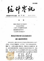 统计零讯 1959 PDF电子版封面 国家统计局研究室编