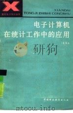 电子计算机在统计工作中的应用（1989 PDF版）
