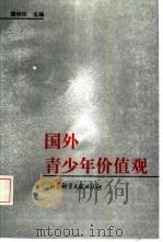 国外青少年价值观 1992 PDF电子版封面 7800502961 魏秋玲主编