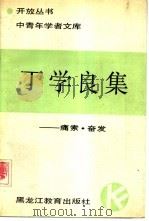 丁学良集 痛索·奋发 1989 PDF电子版封面 7531607433 丁学良著
