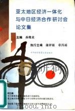 亚太地区经济一体化与中日经济合作研讨会论文集（1996 PDF版）