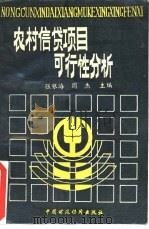 农村信贷项目可行性分析（1989 PDF版）