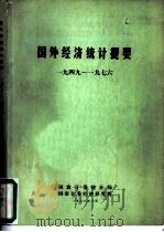 国外经济统计提要  1949-1976（1978 PDF版）