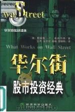 华尔街股市投资经典（1999 PDF版）