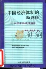 中国经济体制的新选择  中国市场经济通论（1994 PDF版）