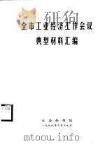 全市工业经济工作会议典型材料汇编（1999 PDF版）