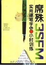 席殊3SFM实用硬笔字60小时训练（1994 PDF版）