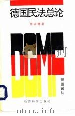 德国民法总论（1993 PDF版）