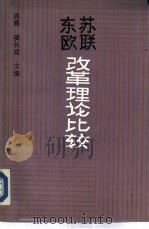 苏联东欧改革理论比较（1987 PDF版）