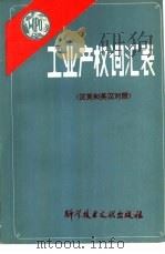 工业产权词汇表  汉英和英汉对照（1980 PDF版）