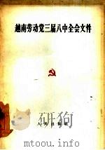 越南劳动党三届八中全会文件  1963年四月（1963 PDF版）