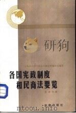 各国宪政制度和民商法要览  亚州分册（1987 PDF版）