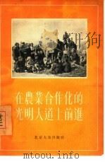 在农业合作化的光明大道上前进（1955 PDF版）