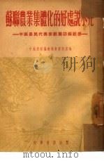 苏联农业集体化的好处说不完  全1册（1952 PDF版）