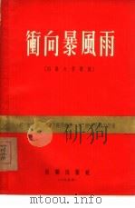 冲向暴风雨  四幕六景歌剧（1954 PDF版）