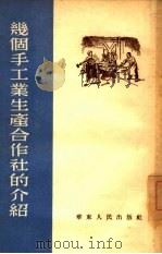 几个手工业生产合作社的介绍（1954 PDF版）