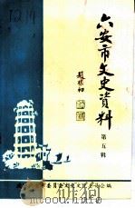 六安市文史资料  第5辑（1995 PDF版）