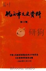 巩义市文史资料  第20辑（1998 PDF版）